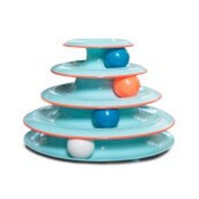 Catstages Chase Meowtain Cat Track Toy Blue