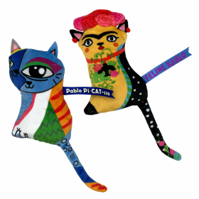 KONG(R) Artz Kahlo / Picasso Cat Toy 2pk