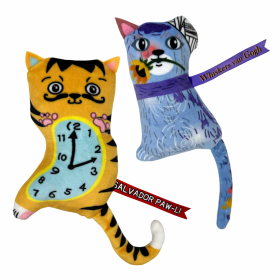 KONG(R) Artz Dali / van Gogh Cat Toy 2pk