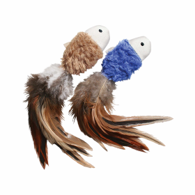 KONG(R) Naturals(R) Crinkle Fish Cat Toy 2pk Assorted