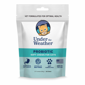 Under the Weather Cat Probiotic Chews 60 ct.