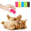 2pcs Funny Cat Pet Toys Molar Cleaning Cat Supplies Catnip Mini Plush Toys Fashion Stuffed Interactive Pet Companion Products - Brown - 2pcs