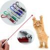 1PC Pet LED Light Laser Toys Red Laser Pen Tease Cats Rods Visible Light Laserpointer Funny Interactive Goods For Pets - as the picture