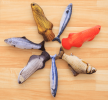 Cat toy;  imitation fish toy;  pet;  plush cat;  mint fish;  cat;  carp toy - dragon fish - 30cm with zipper