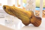 Cat toy;  imitation fish toy;  pet;  plush cat;  mint fish;  cat;  carp toy - Golden Dragon - 30cm with zipper