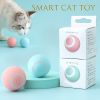 Smart Pet Toys For Dog & Cat; Automatic Rolling Ball Electric Cat Toys; Interactive Cat Ball Toys;  dog toys - Pink (1.69in)