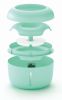 Pet Life 'Moda-Pure' Ultra-Quiet Filtered Dog and Cat Fountain Waterer - Green