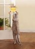 Pet Life Paw-Pleasant Eco-Natural Sisal And Jute Hanging Carpet Kitty Cat Scratcher With Toy - Brown / Yellow