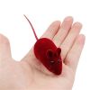 Simulated Mouse Cat Toy For Dog & Cat; Cat Play Toy; Interactive Cat Toys; pack of 3; Random Color; 5.4*1.1in - pack of 3