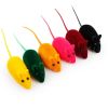 Simulated Mouse Cat Toy For Dog & Cat; Cat Play Toy; Interactive Cat Toys; pack of 3; Random Color; 5.4*1.1in - pack of 3