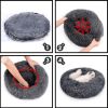 Soft Dog Bed Cat Beds Cat Sleeping Plush Mat Cushion Kitten Nest Sofa Kennel For Puppy Colorful Fluffy Warm Comfortable Pet Bed - grey - 40cm