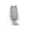 Catnip Toy; Cat Chew Toy Bite Resistant Catnip Toys; pack of 3; Catnip Filled Cartoon Mice Cat Teething Chew Toy - Gray