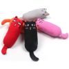 Catnip Toy; Cat Chew Toy Bite Resistant Catnip Toys; pack of 3; Catnip Filled Cartoon Mice Cat Teething Chew Toy - pack of 3 (random colors)