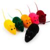 Simulated Mouse Cat Toy For Dog & Cat; Cat Play Toy; Interactive Cat Toys; pack of 3; Random Color; 5.4*1.1in - pack of 3