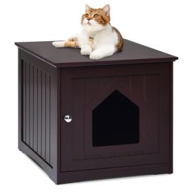 Sidetable Nightstand Weatherproof Multi-function Cat House