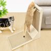 L-shaped Vertical Cat Scratching Mat; Interactive Toys For Indoor Cats; Pet Toy Cat Scratcher Pad