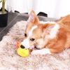 1pc Plush Pets Dog Toys Animals Shape Sound Squeaky Chew Bite-Resistant Cleaning Teeth Dog Chew Puppy Training Toy Pet Supplies