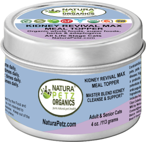 Kidney Revival Max Meal Topper* Master Blend Kidney Cleanse & Support* Adult And Senior Dogs & Cats* (size: 5 oz.)