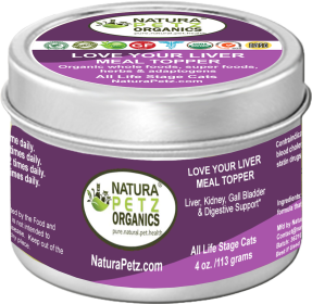 Love Your Liver Meal Topper Liver, Kidney, Gall Bladder & Digestive Support* (size: 4 Oz. Cat)