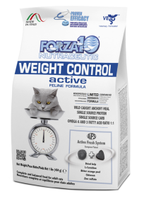 Forza10 Active Weight Control Diet Dry Cat Food (size: 1-lb bag)