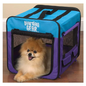 Guardian Gear Collapsible Crate (Color: Turqoise, size: Xsmall)