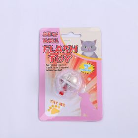 Light Up Cat Balls ; Cat Ball Toys; Interactive Pet Toys For Puppy Cats Dogs Animals Activity (Quantity: 1 pcs Paper Card)