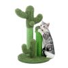 Pet Supplies Cute Cactus Tree Pet Cat Toy  With Ball Scratching Post