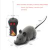 Remote control electric mouse for pet toys; simulation electric mouse; battery replaceable; cat toy