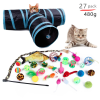 Pet cat toy set Cat passage tease cat stick Plush mouse combination toy