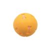 Fashion Natural Rubber Ball Pet Toy Cute Hollow Footprint Training Elastic Durable Chew Play Ball Toy for Dog and Cat